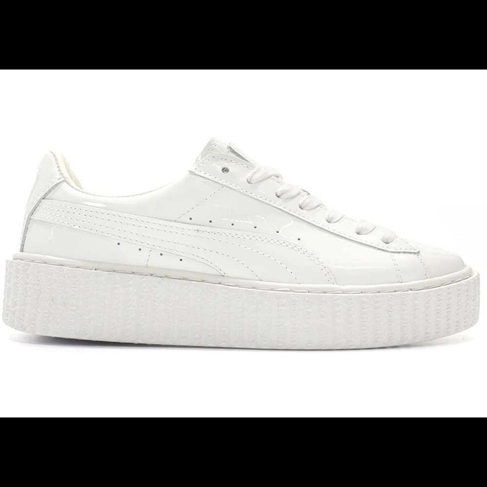 Fenty Puma Creepers in Glossy White